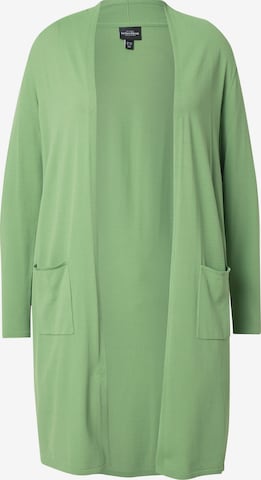 Ulla Popken Gebreid vest in Gemengde kleuren: voorkant