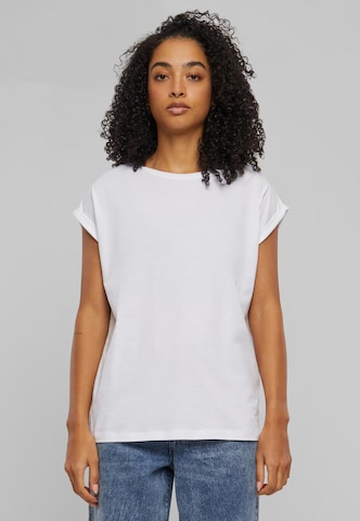 T-shirt Urban Classics en bleu : devant