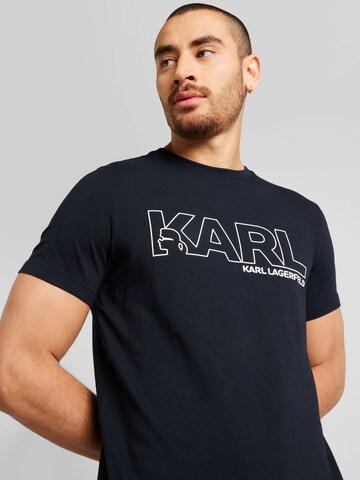 Karl Lagerfeld T-Shirt in Blau