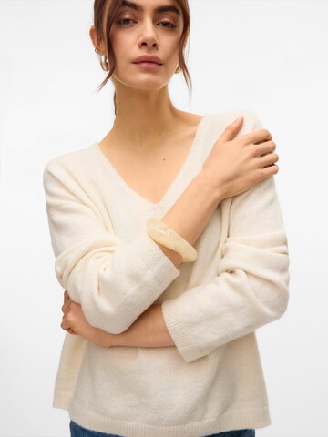 VERO MODA Sweter 'VMBESTI' w kolorze beżowy