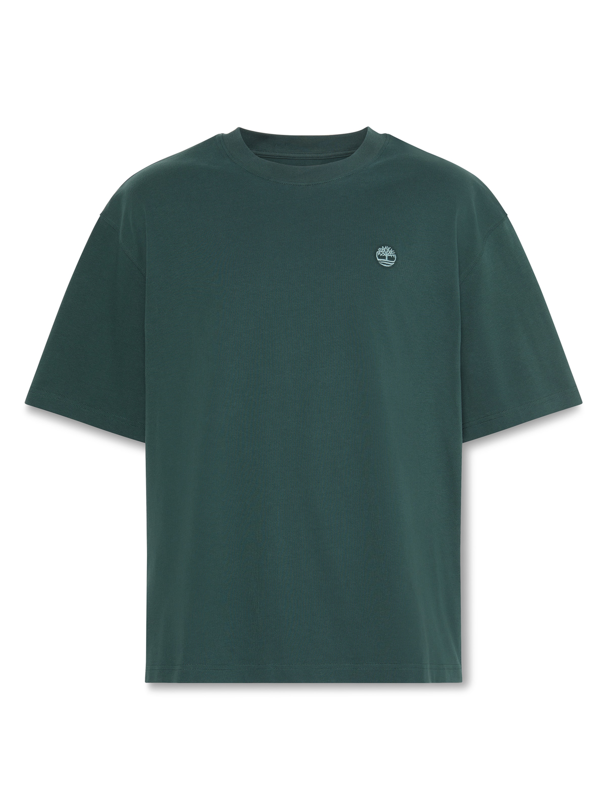 TIMBERLAND Тениска 'Dunstan River' в зелено: отпред