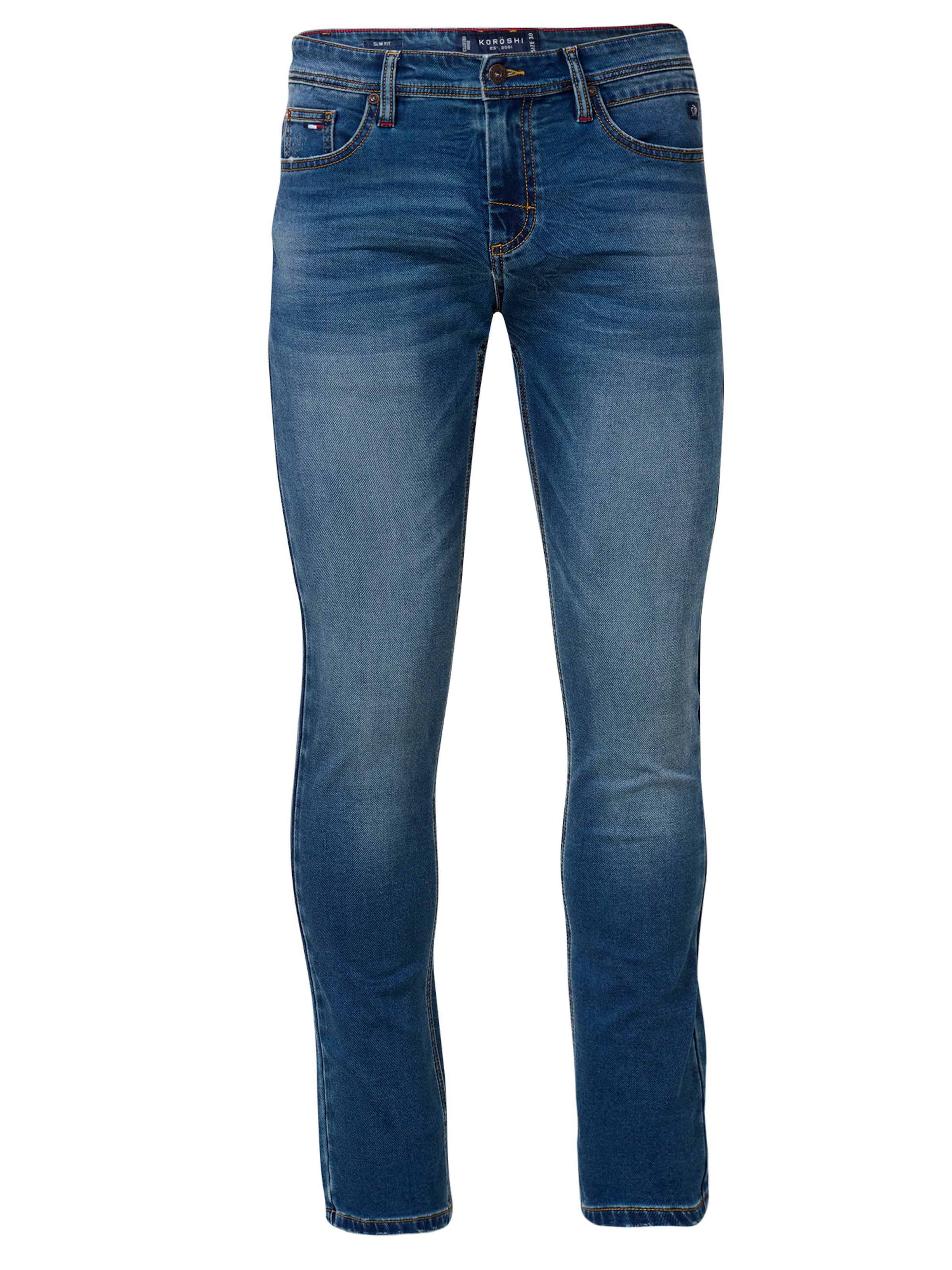 KOROSHI Slimfit Τζιν σε μπλε: μπροστά