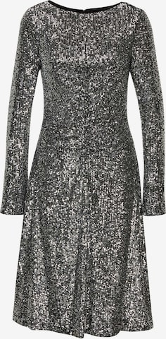 MADELEINE Cocktail dress in Grey: front