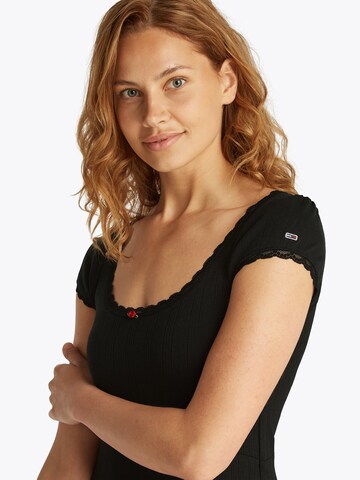 Tommy Jeans - Vestido en negro