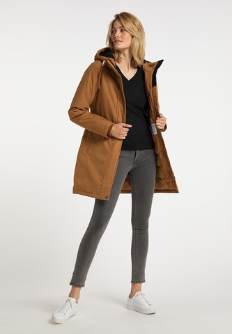 Manteau fonctionnel usha BLUE LABEL en marron