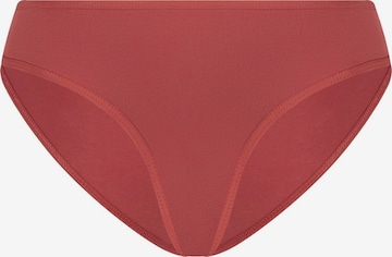 Albero Natur Slip 'Klassischer Bio-Baumwoll Damen Slip' in Rot: Vorderseite