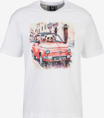 19V69 ITALIA Shirt 'Rafael Teddy' in White: front