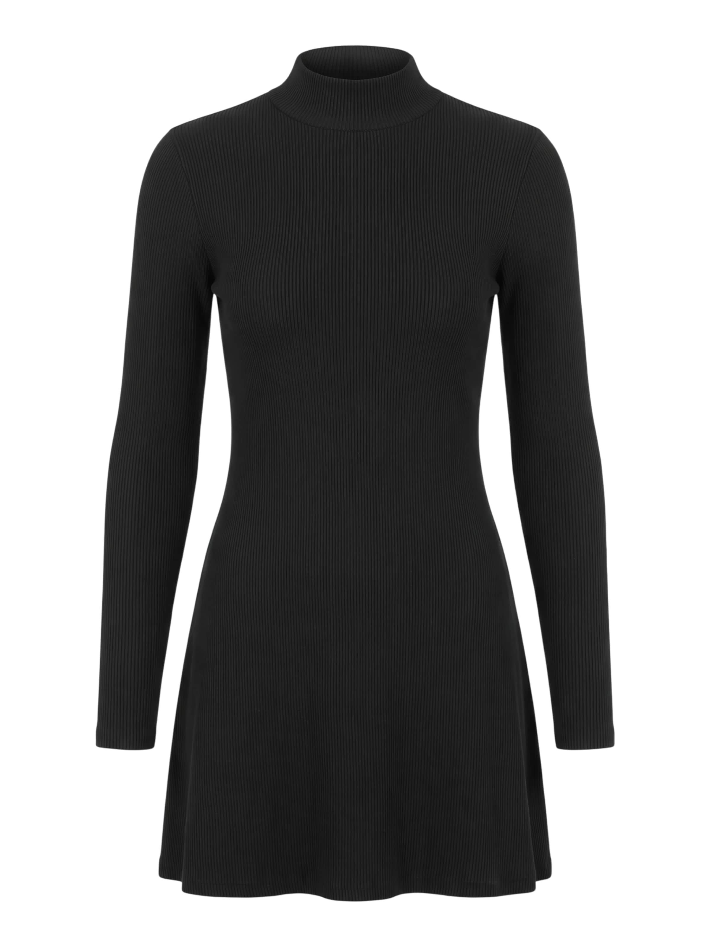 Robes en maille 'Marika' ABOUT YOU en noir : devant