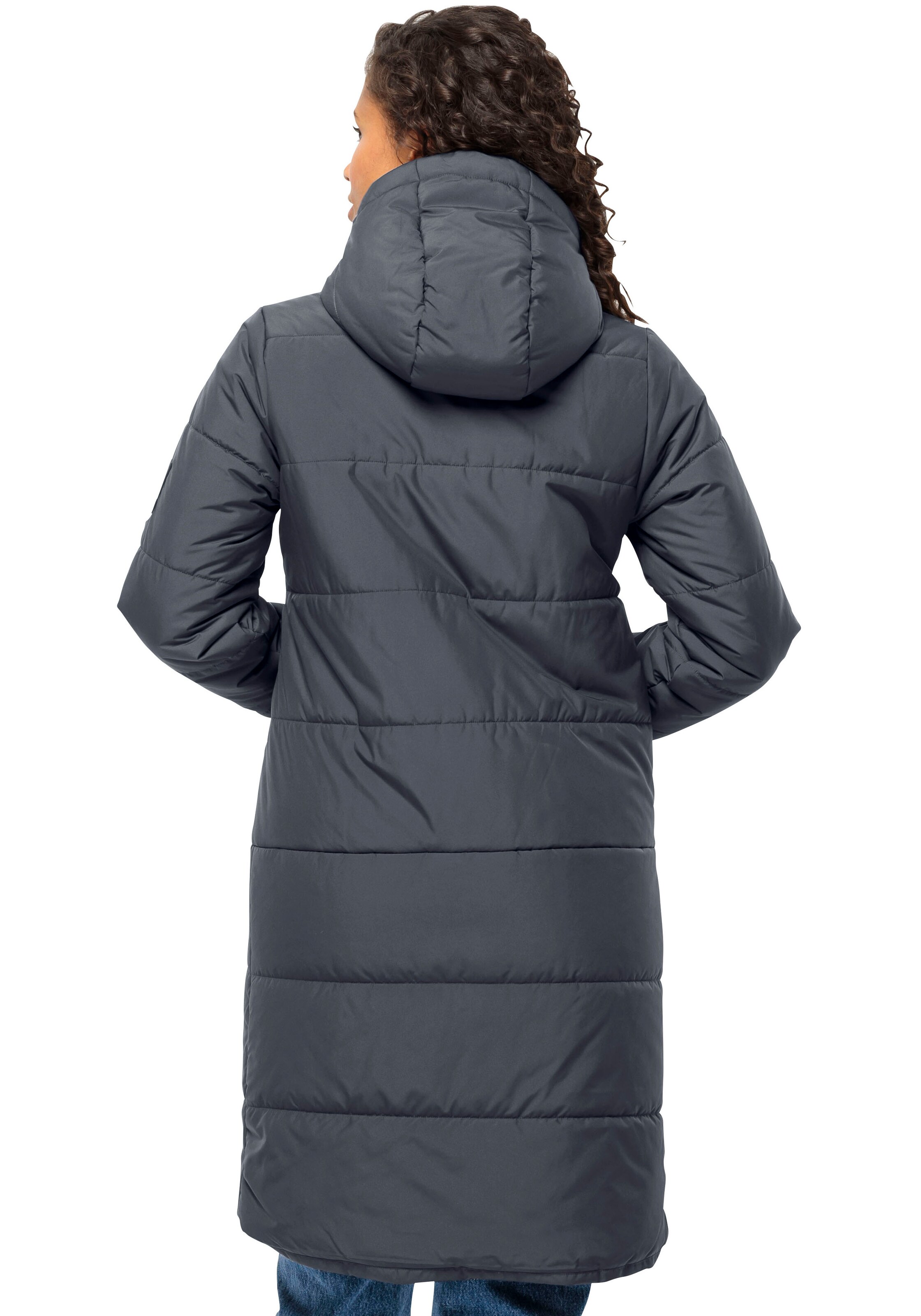 JACK WOLFSKIN Winter Coat in Grey