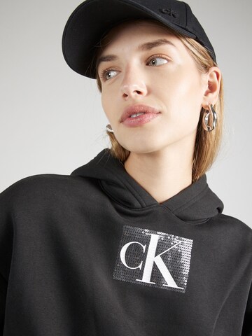 Sweat-shirt Calvin Klein Jeans en noir