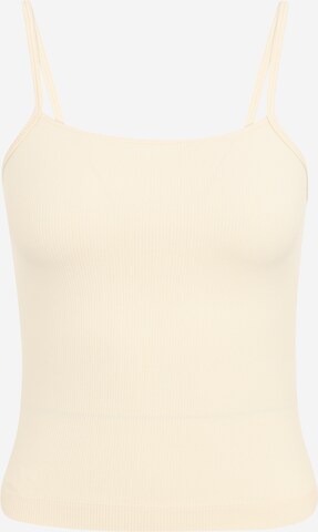 Vila Tall Top in Beige: voorkant