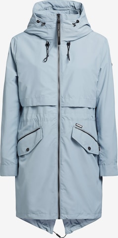 khujo Tussenparka 'ARIANA' in Blauw: voorkant