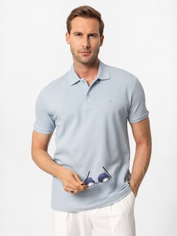 Dandalo - Camisa em azul: frente