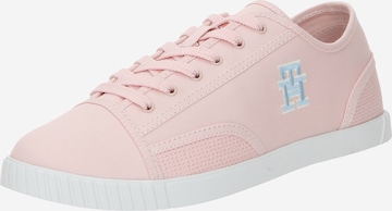 TOMMY HILFIGER - Zapatillas deportivas bajas en rosa: frente