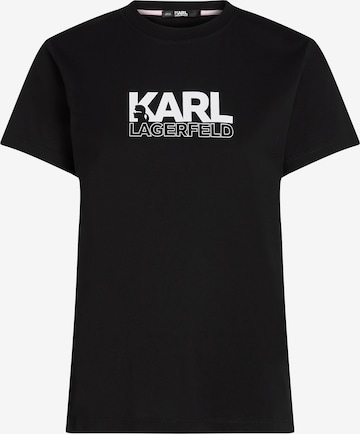Karl Lagerfeld Paita 'STACK' värissä musta: etupuoli