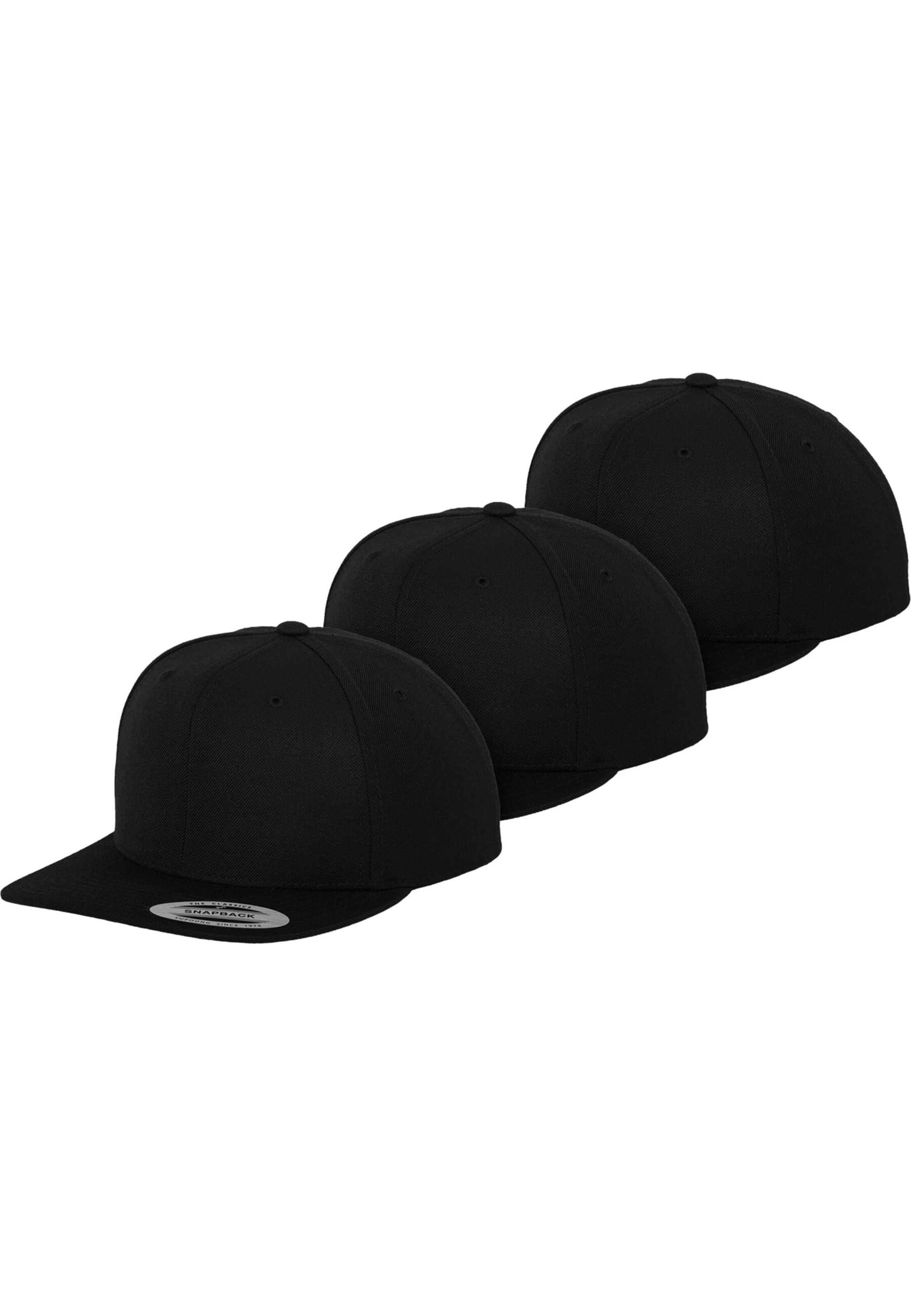 Cappello da baseball di Flexfit in nero: frontale