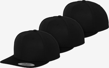 Cappello da baseball di Flexfit in nero: frontale
