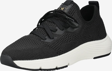 Baskets basses Marc O'Polo en noir : devant