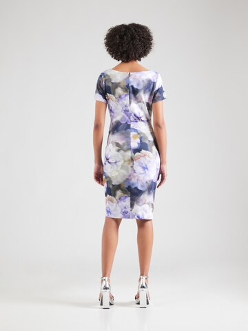 Robe fourreau SWING en bleu