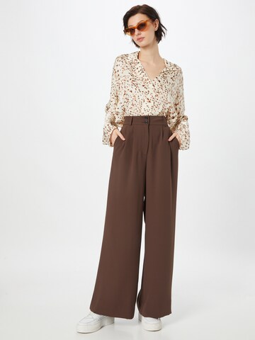 s.Oliver BLACK LABEL Blouse in Brown