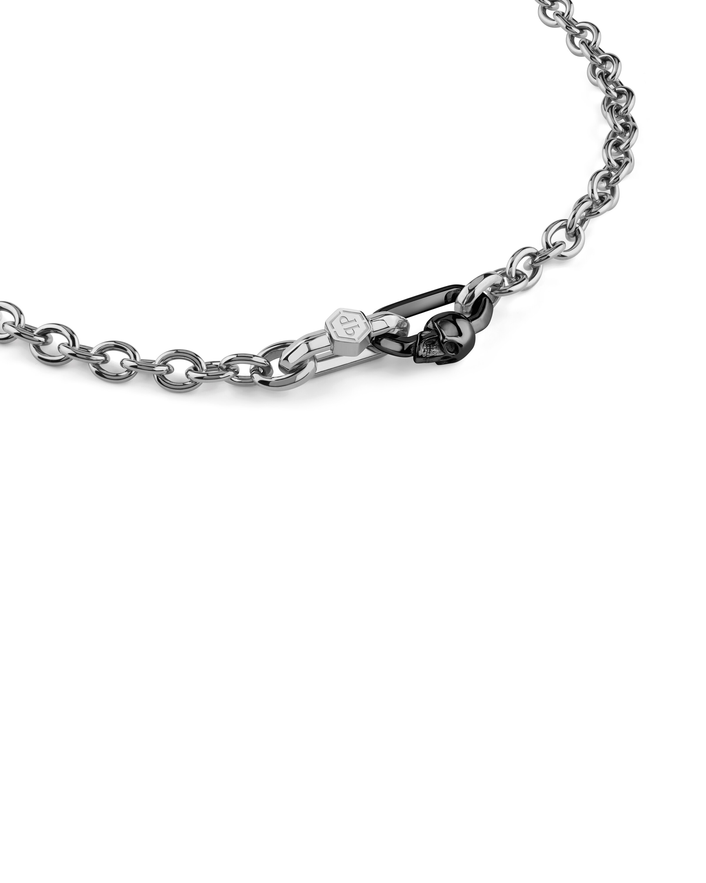 Collana 'PLEIN EDGE' di Philipp Plein Jewellery in argento