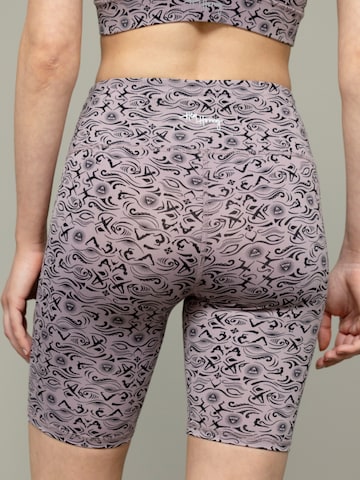 Hey Honey Skinny Leggings 'Biker' in Pink