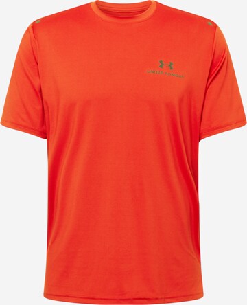 UNDER ARMOUR Funktionsshirt 'Rush Energy' in Rot: predná strana