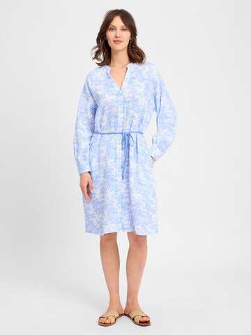 Marie Lund Shirt Dress in Blue: front
