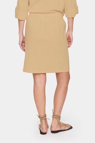 SAINT TROPEZ Nederdel 'Zalinda' i beige