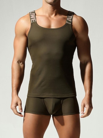 TAUWELL Undershirt 'Fitness' in Green: front