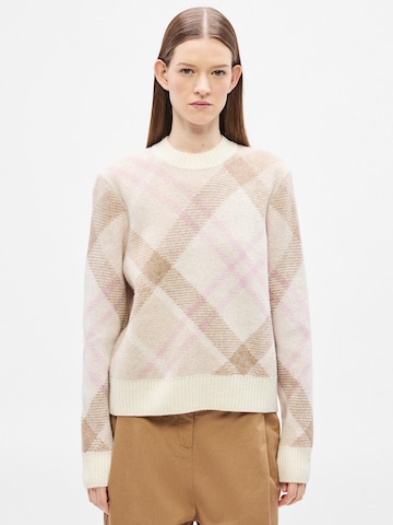 Barbour - Jersey 'Sara' en beige: frente