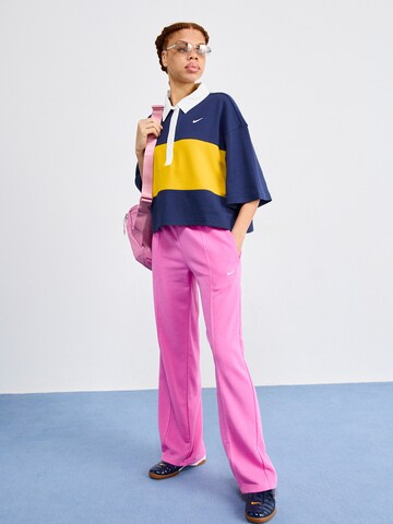 Nike Sportswear Wide Leg Bukser 'CHLL' i pink