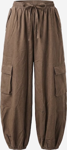 brūns studioselect Kargo bikses 'Lenni': no priekšpuses