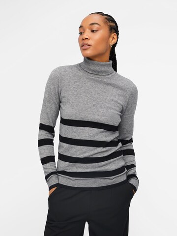OBJECT Sweater 'OBJTHESS' in Grey: front