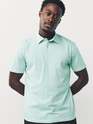 Next Shirt in Blue: front