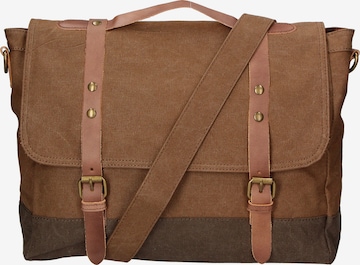 Messenger Gave Lux en marron : devant