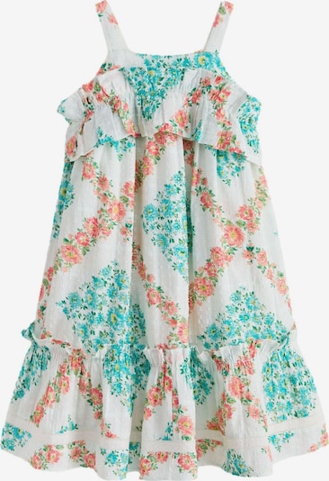 LAURA ASHLEY Mekko värissä taivaansininen / vihreä / roosa / offwhite, Tuotenäkymä