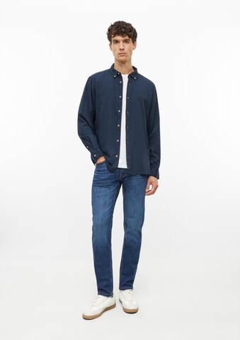 s.Oliver Regular fit Button Up Shirt in Blue