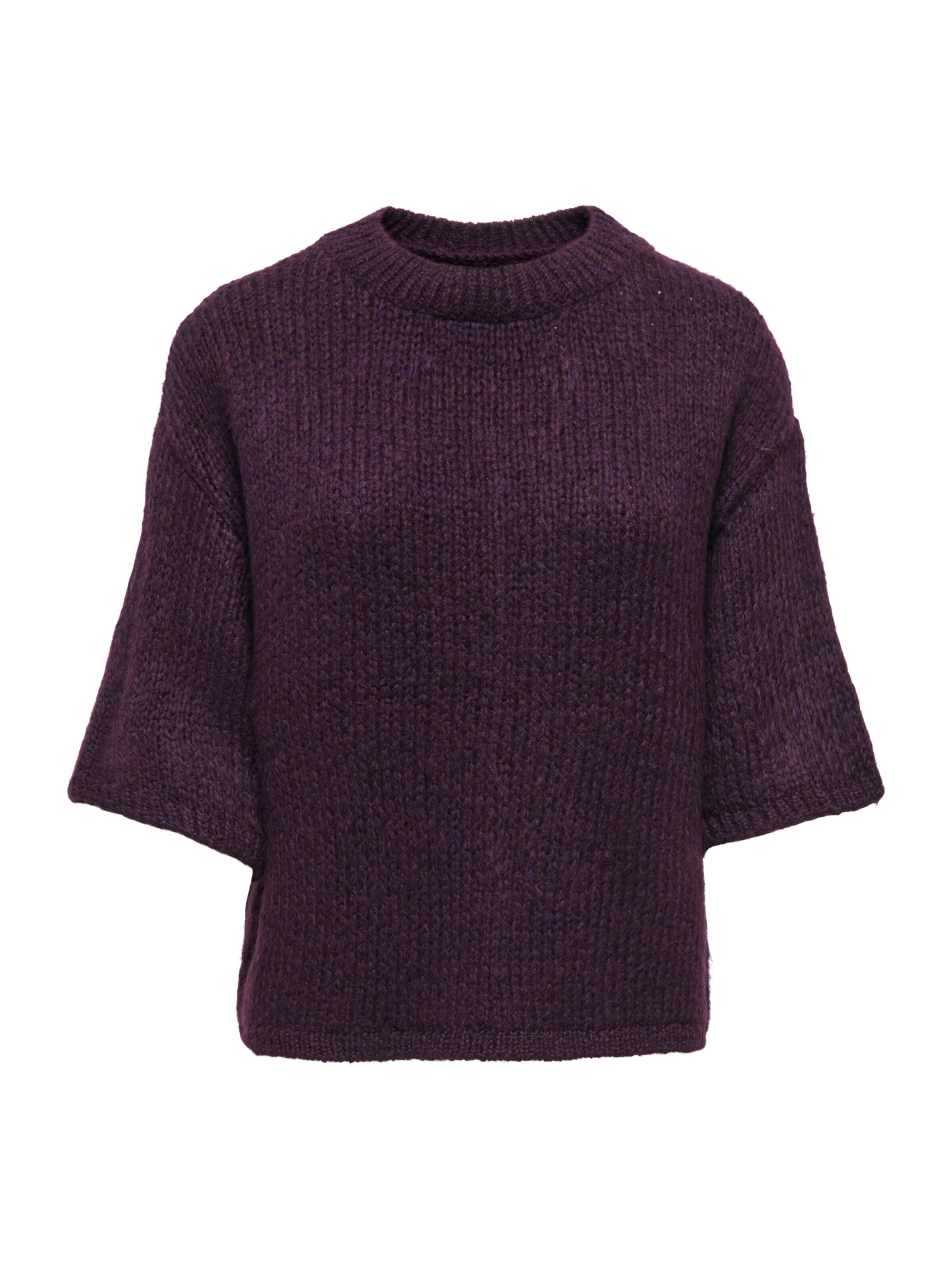 JDY Pulover 'JDYLINEA' | vijolična barva: sprednja stran