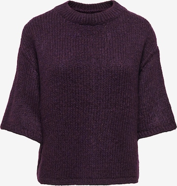 JDY Свитер 'JDYLINEA' в Лиловый: спереди