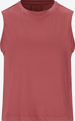 Athlecia Sports top in Red: front
