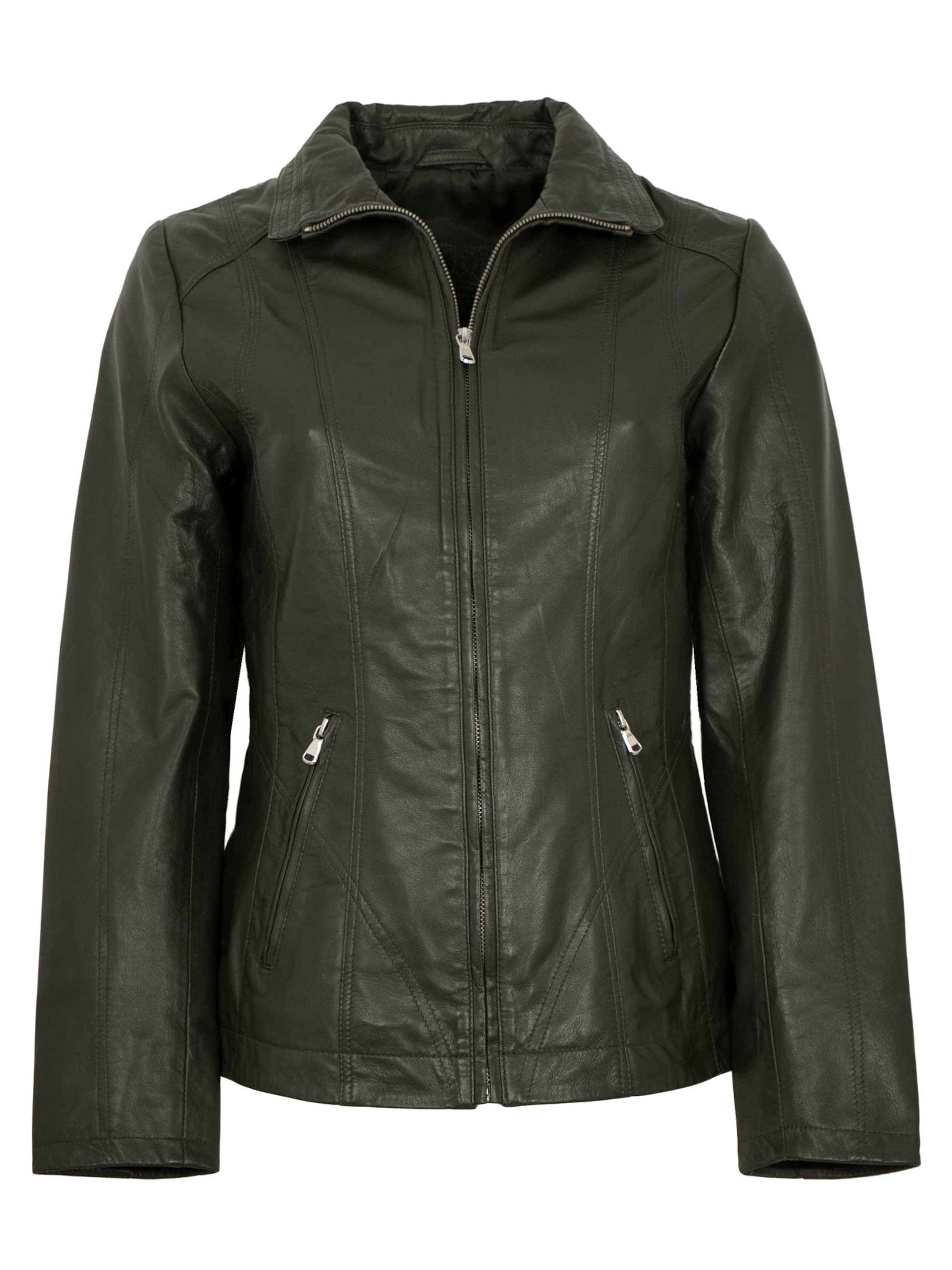 MADDOX Between-Season Jacket 'Paulina' in Green: front