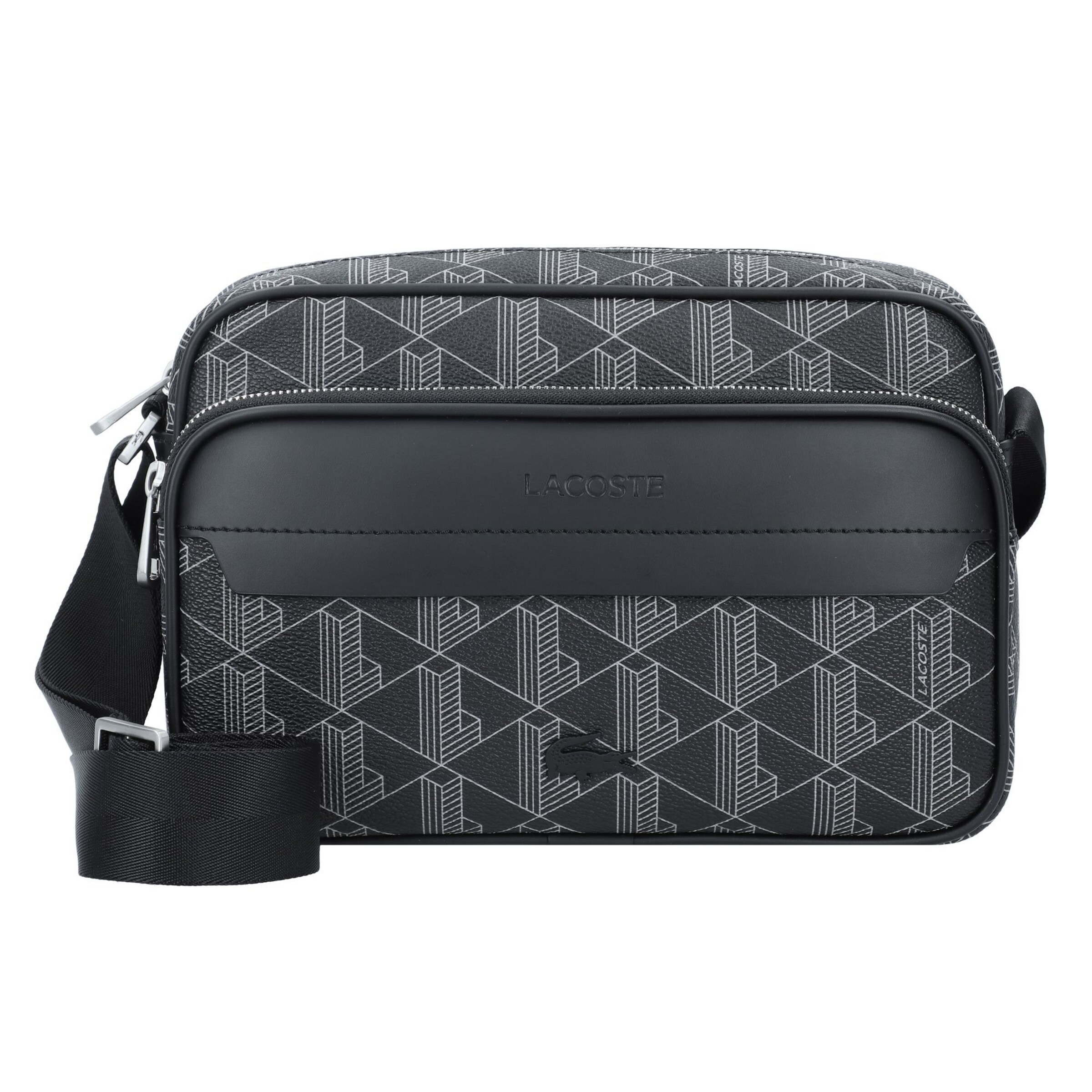 LACOSTE Crossbody Bag 'The Blend' in Black: front