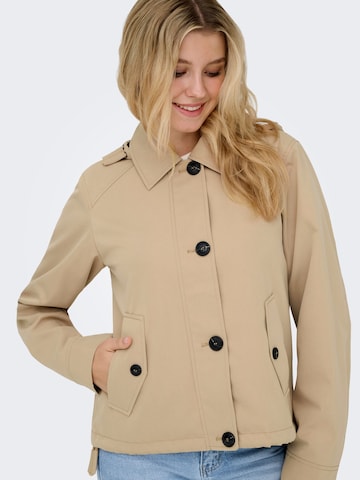 ONLY Overgangsparka i beige