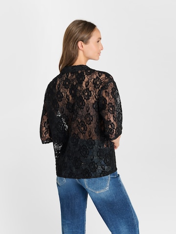 Le Temps Des Cerises Blouse 'DRAZIC' in Zwart