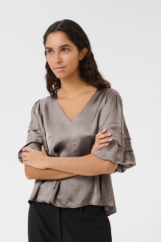 KAREN BY SIMONSEN Bluse 'Amelia' i beige