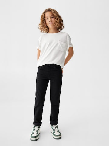 MANGO KIDS Regular Jeans in Schwarz