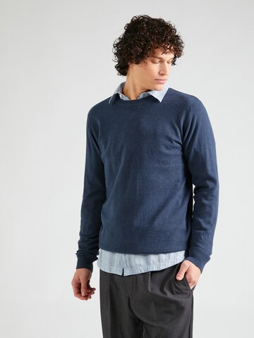 INDICODE JEANS Pullover 'Billy' in Blau: predná strana