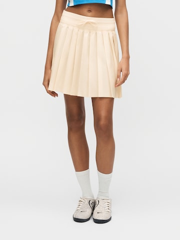 Jupe Nike Sportswear en beige : devant