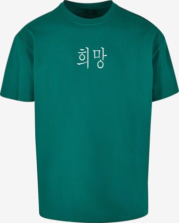 Merchcode Shirt 'K Hope' in Green: front